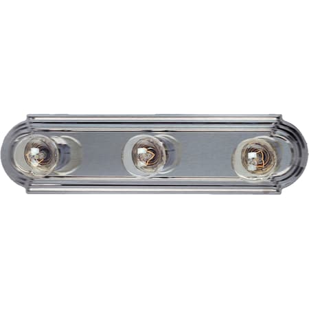 Maxim Lighting Essentials 3-Light 18" Wide Satin Nickel Vanity Light 7123SN